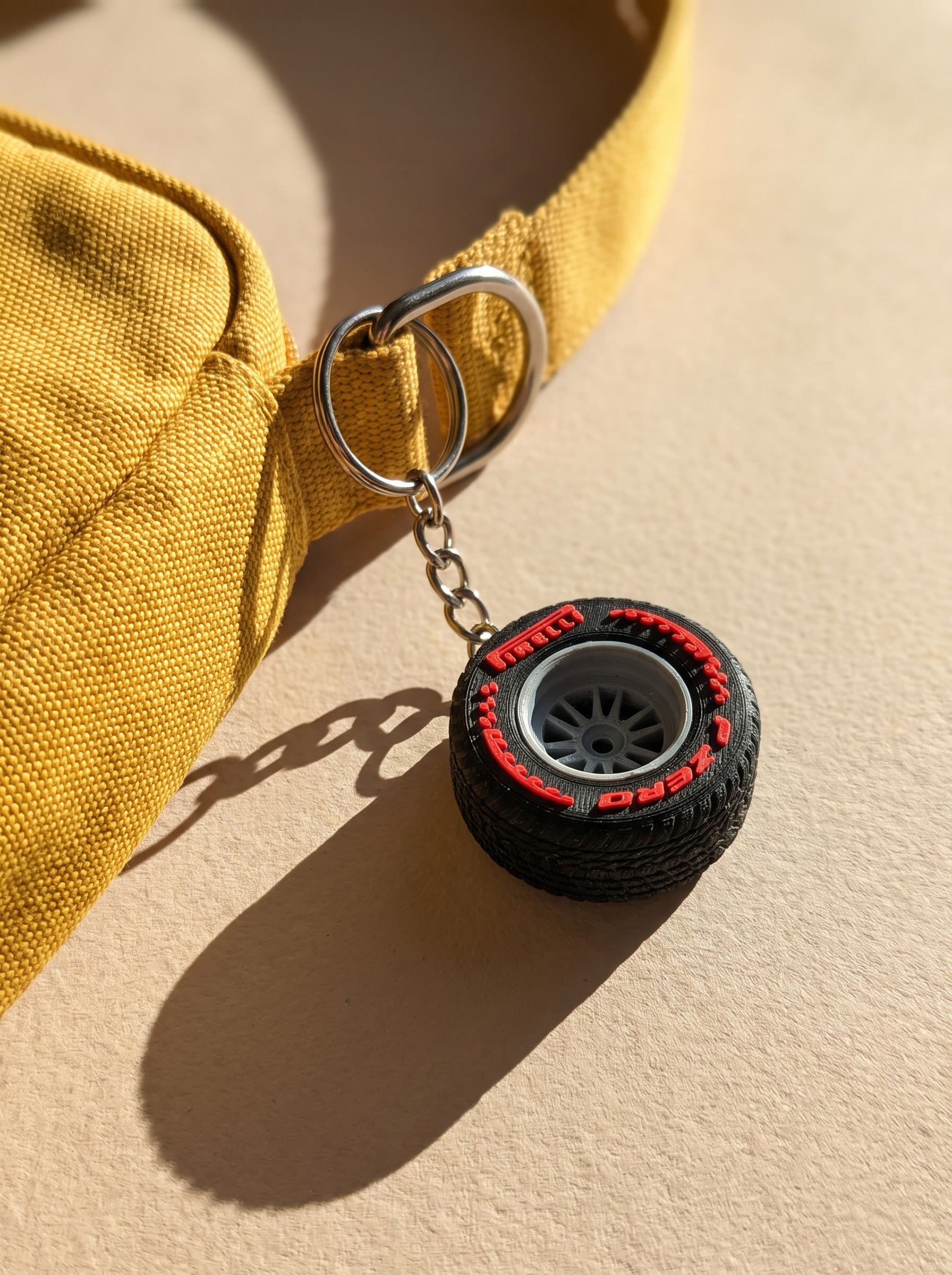 F1 Tyre Keychain