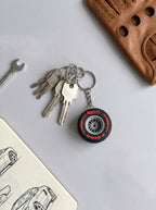 F1 Tyre Keychain