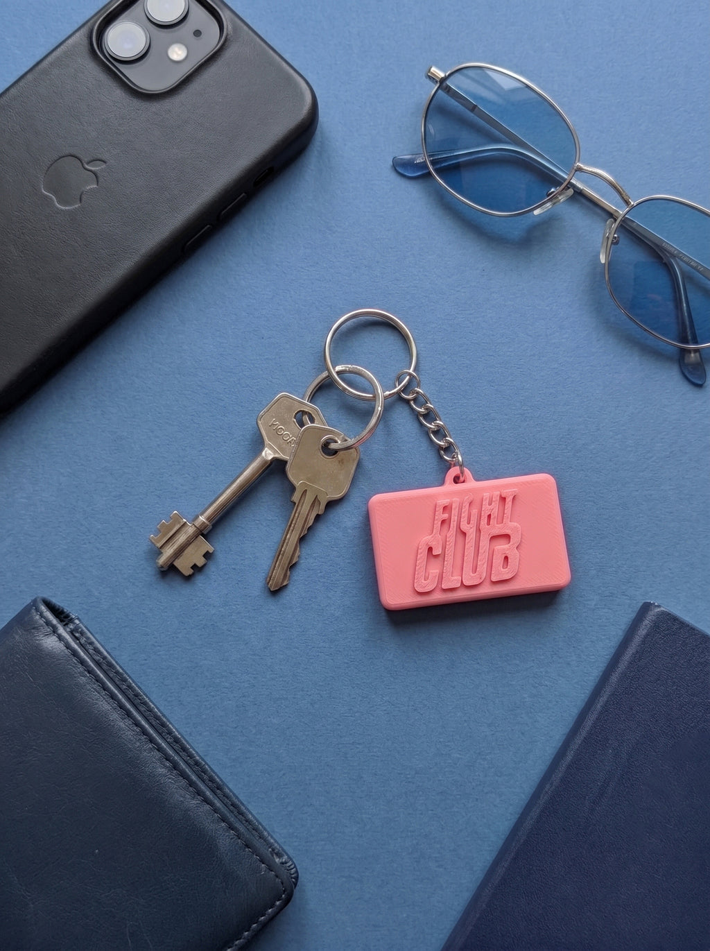 Fight Club Soap Keychain
