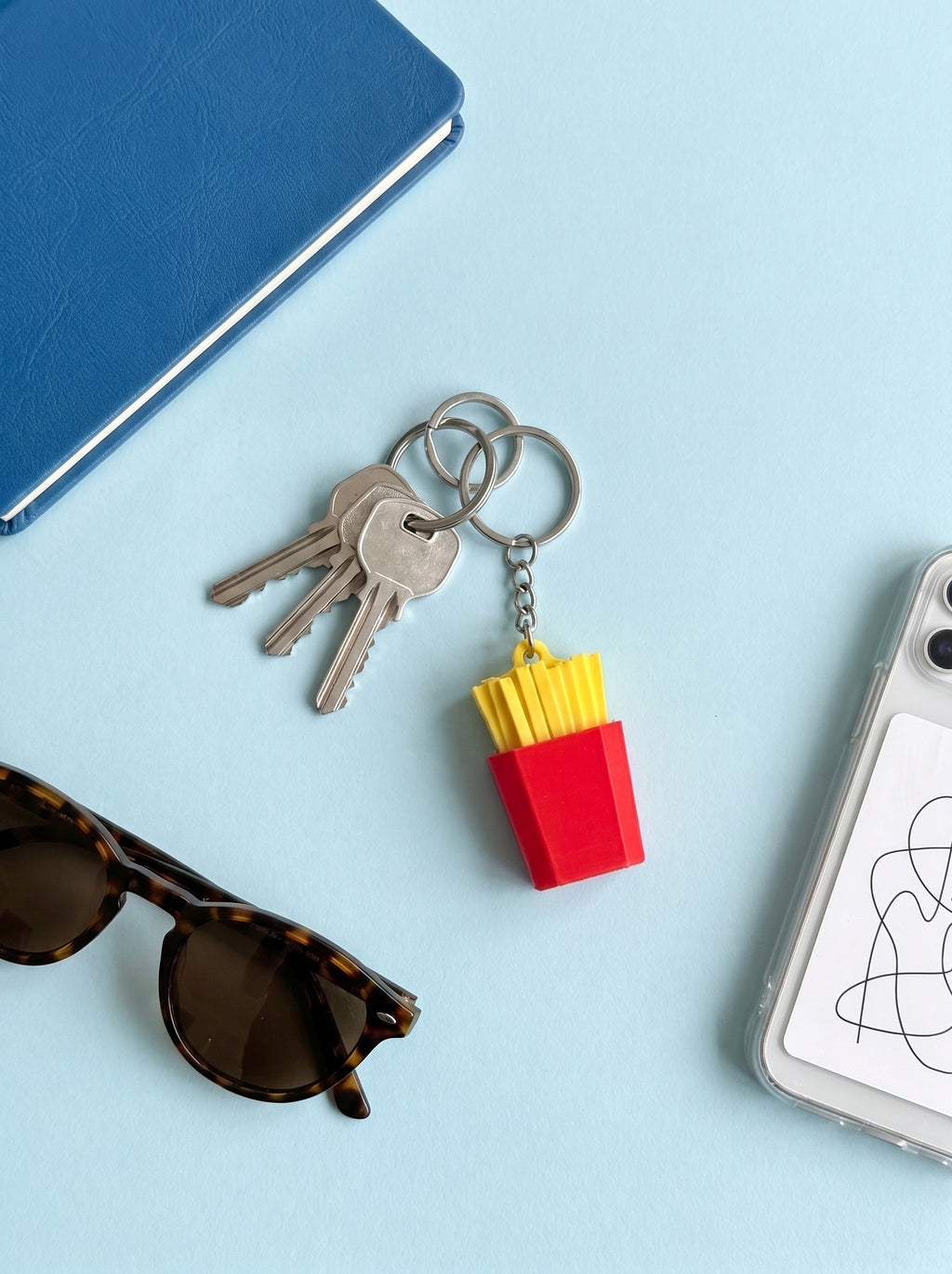 Fries Keychain