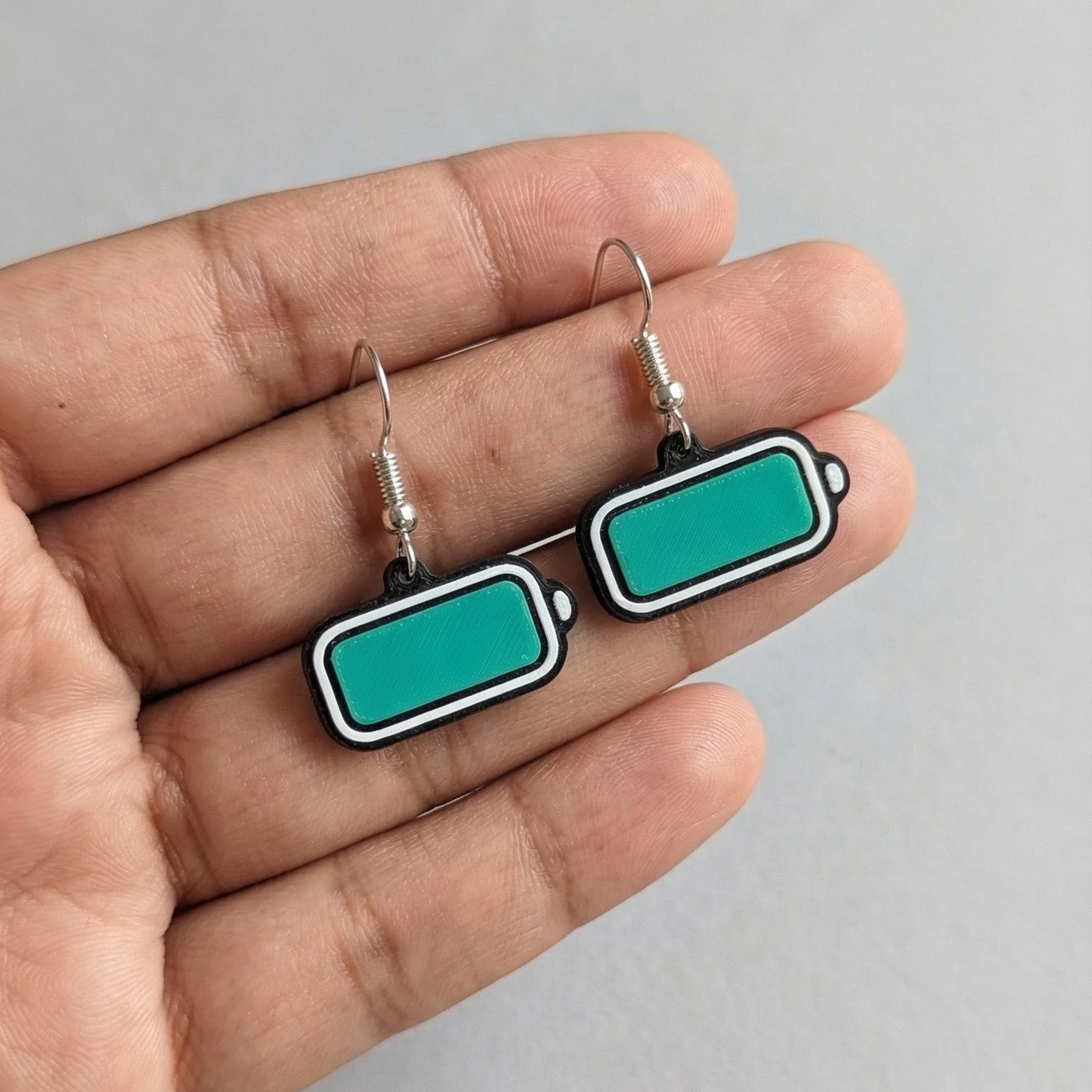 Full Battery Earrings