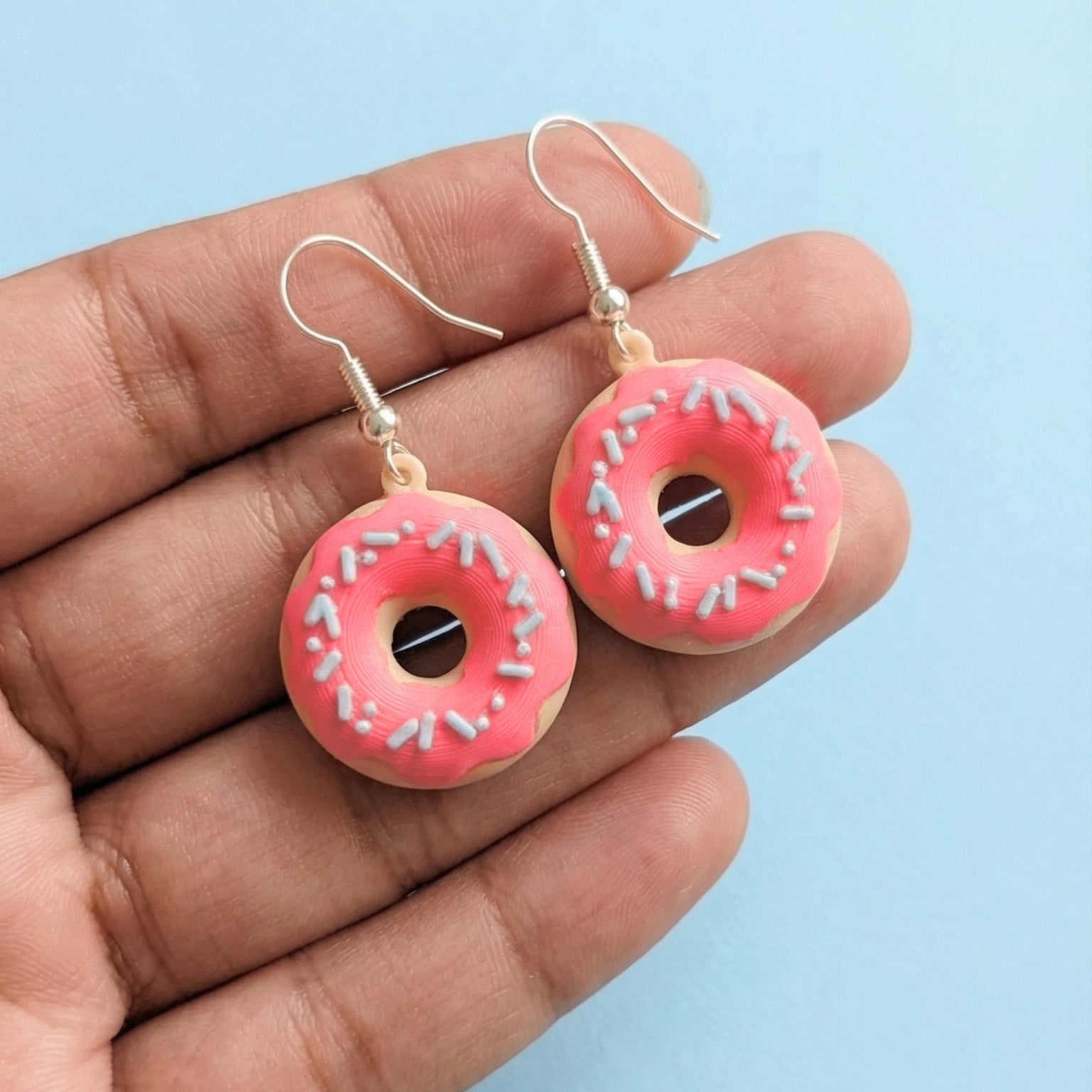 Glazed Donut Earrings