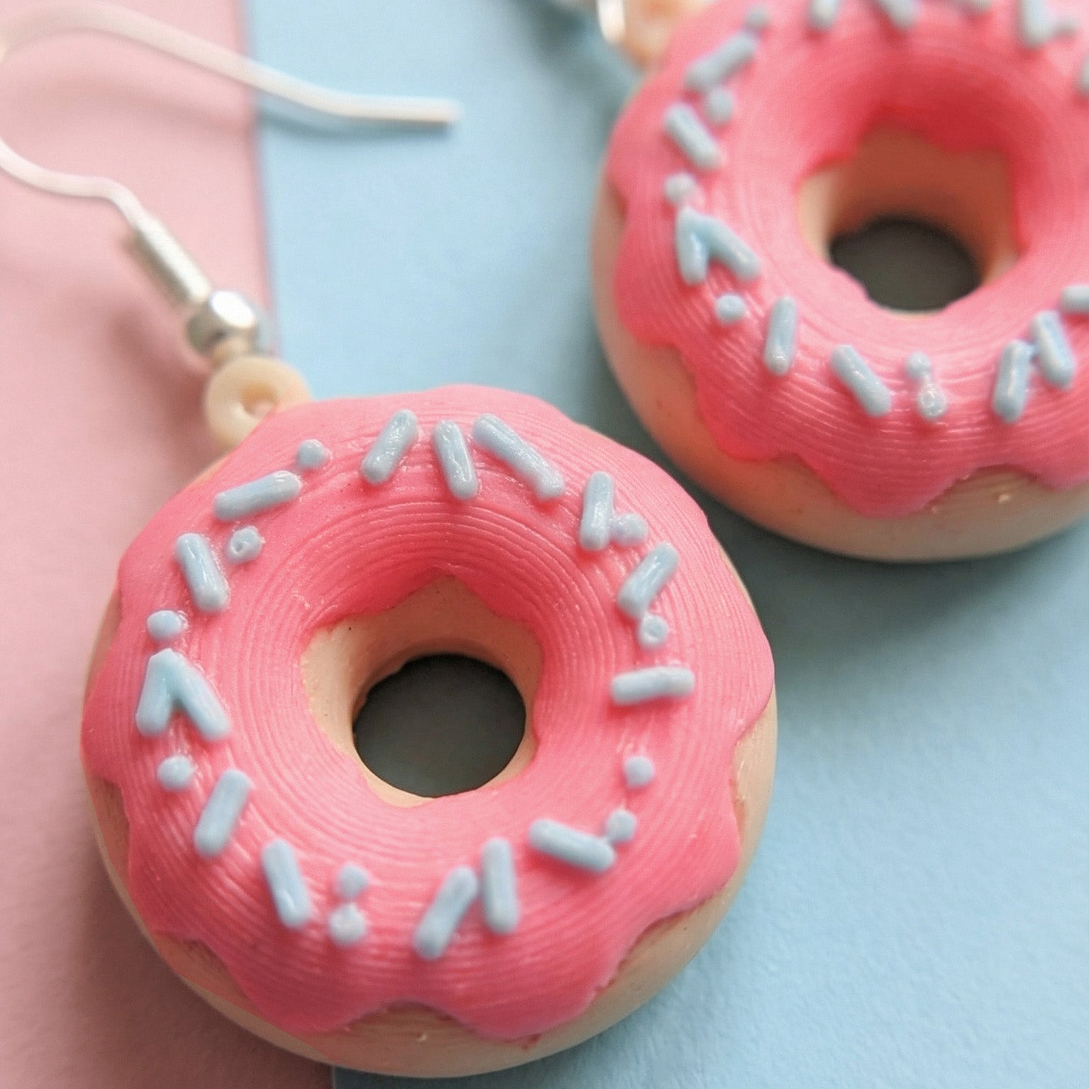 Glazed Donut Earrings