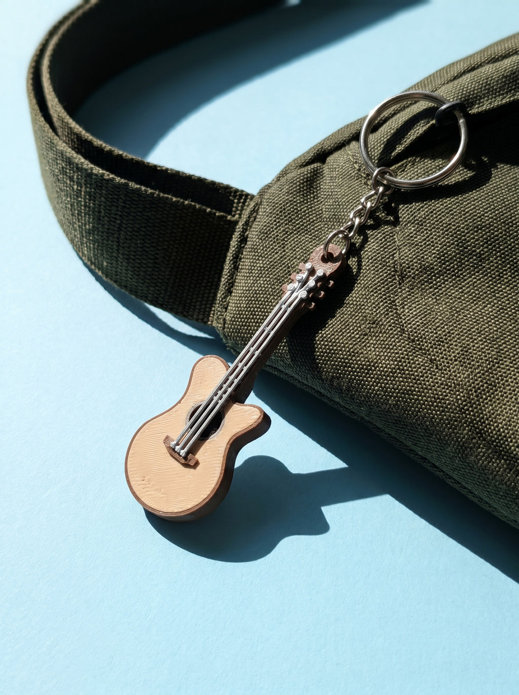 Guitar Keychain