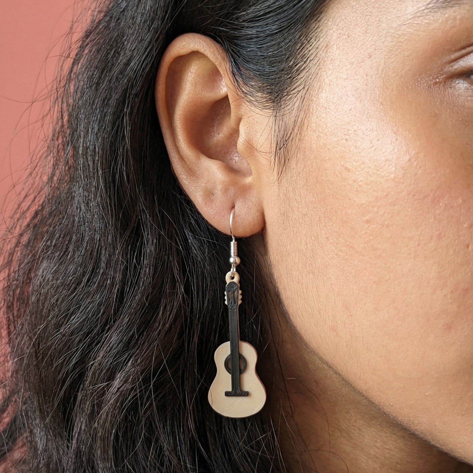 Guitar Earrings