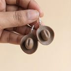 Hat Earrings