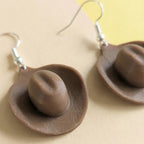 Hat Earrings
