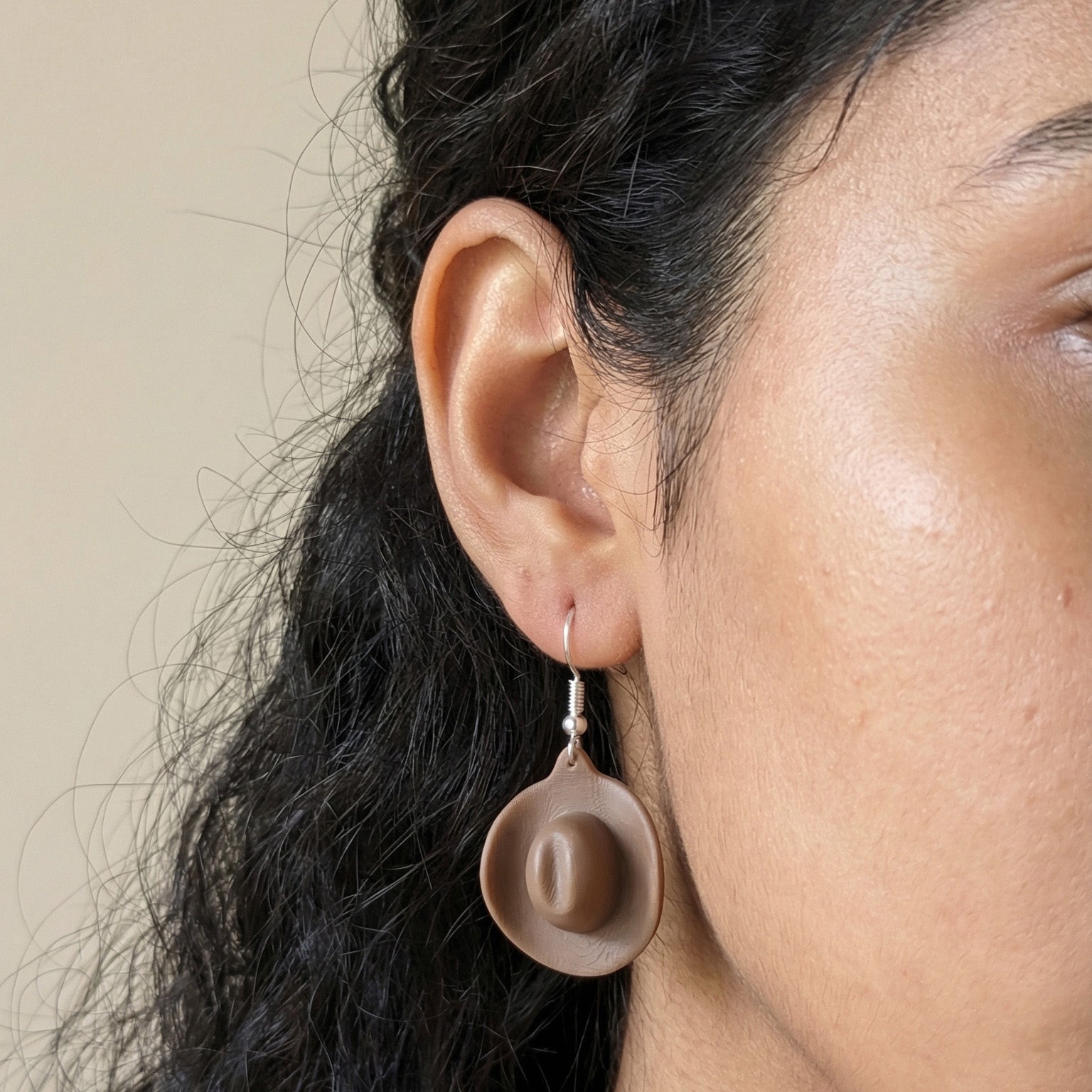 Hat Earrings