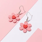 Heart Petal Earrings