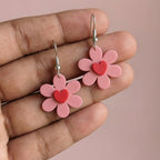 Heart Petal Earrings