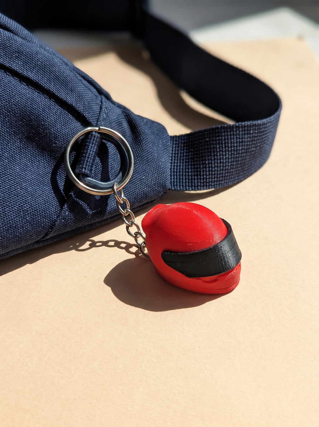 Helmet Keychain