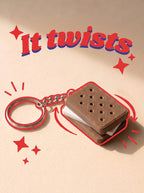Ice Cream Sandwich Keychain