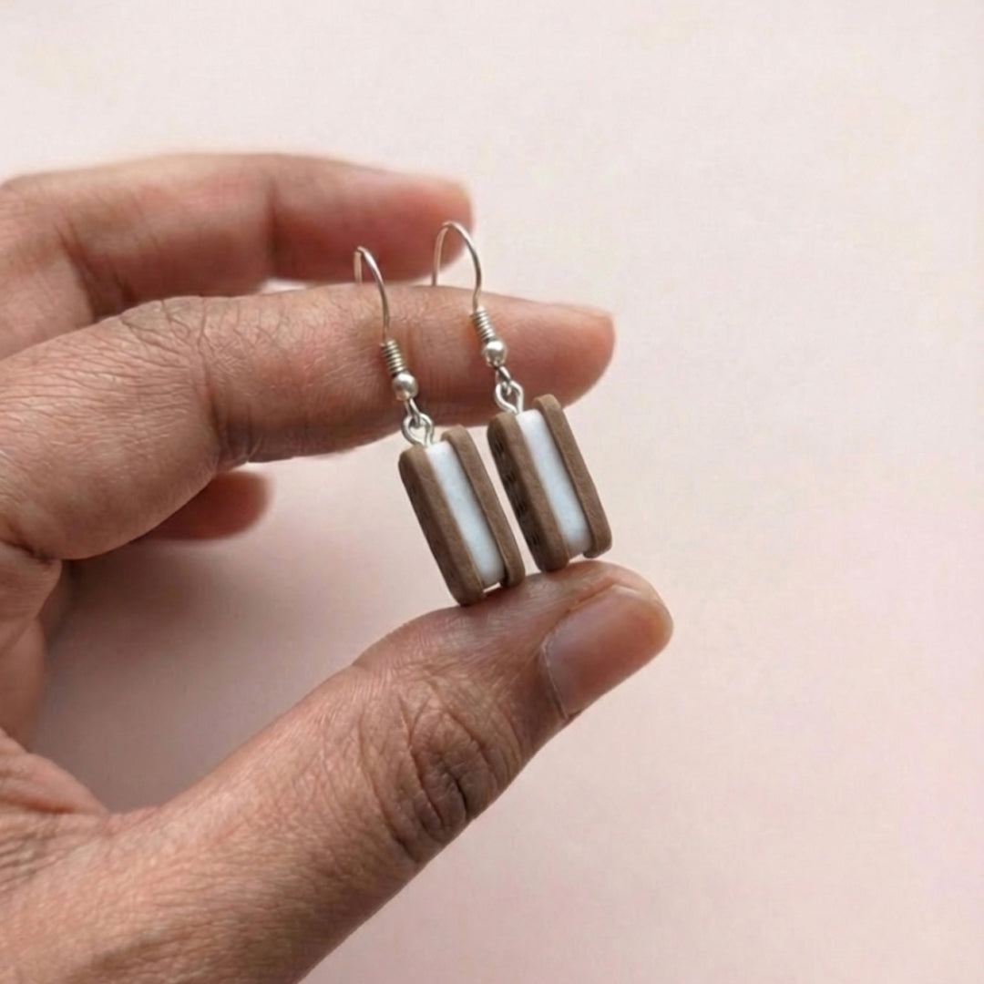 Icecream Sandwich Earrings