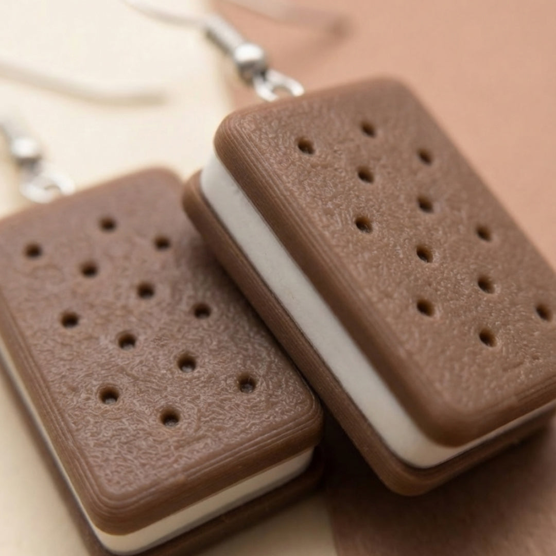 Icecream Sandwich Earrings