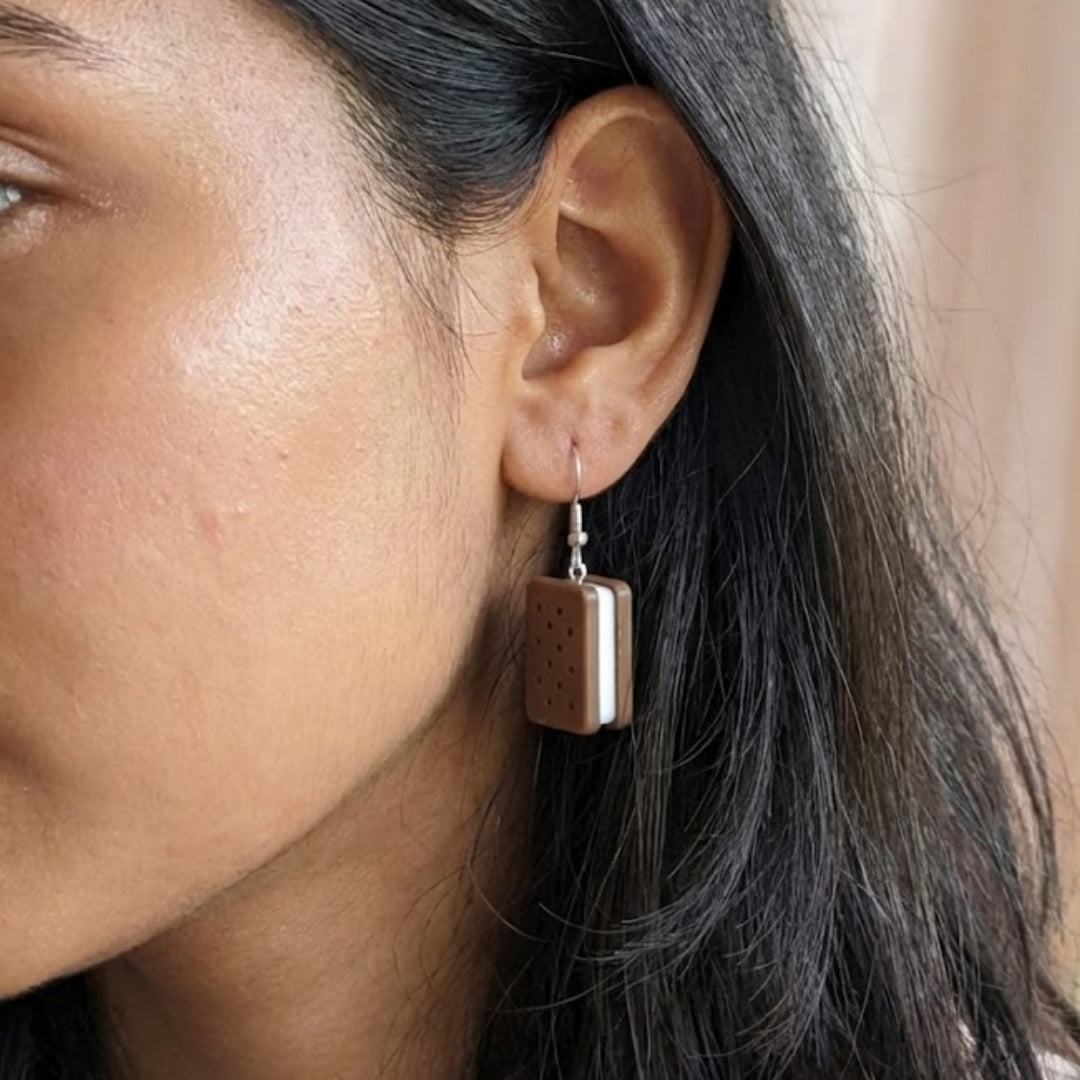 Icecream Sandwich Earrings