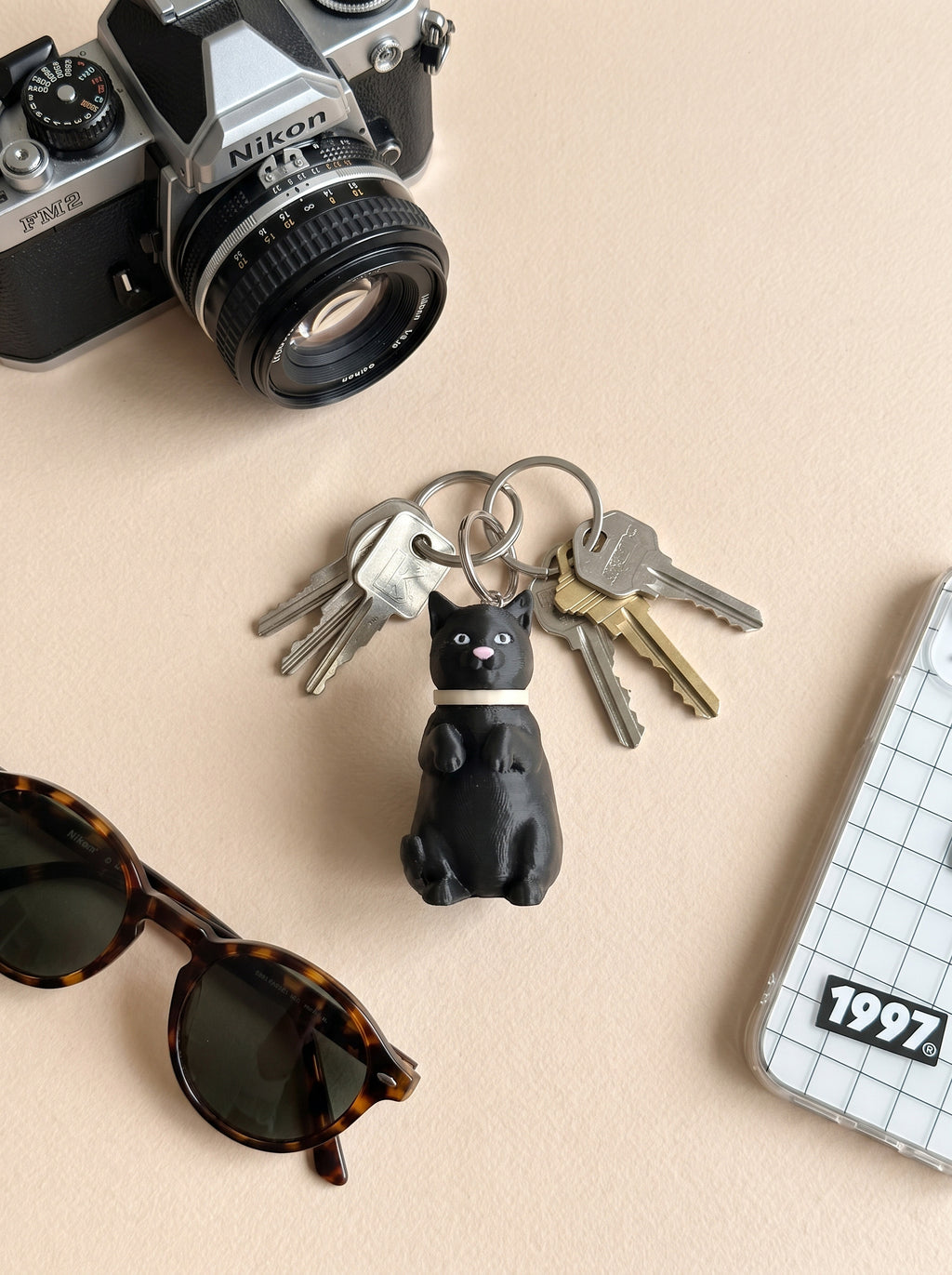 Kitty cat Keychain