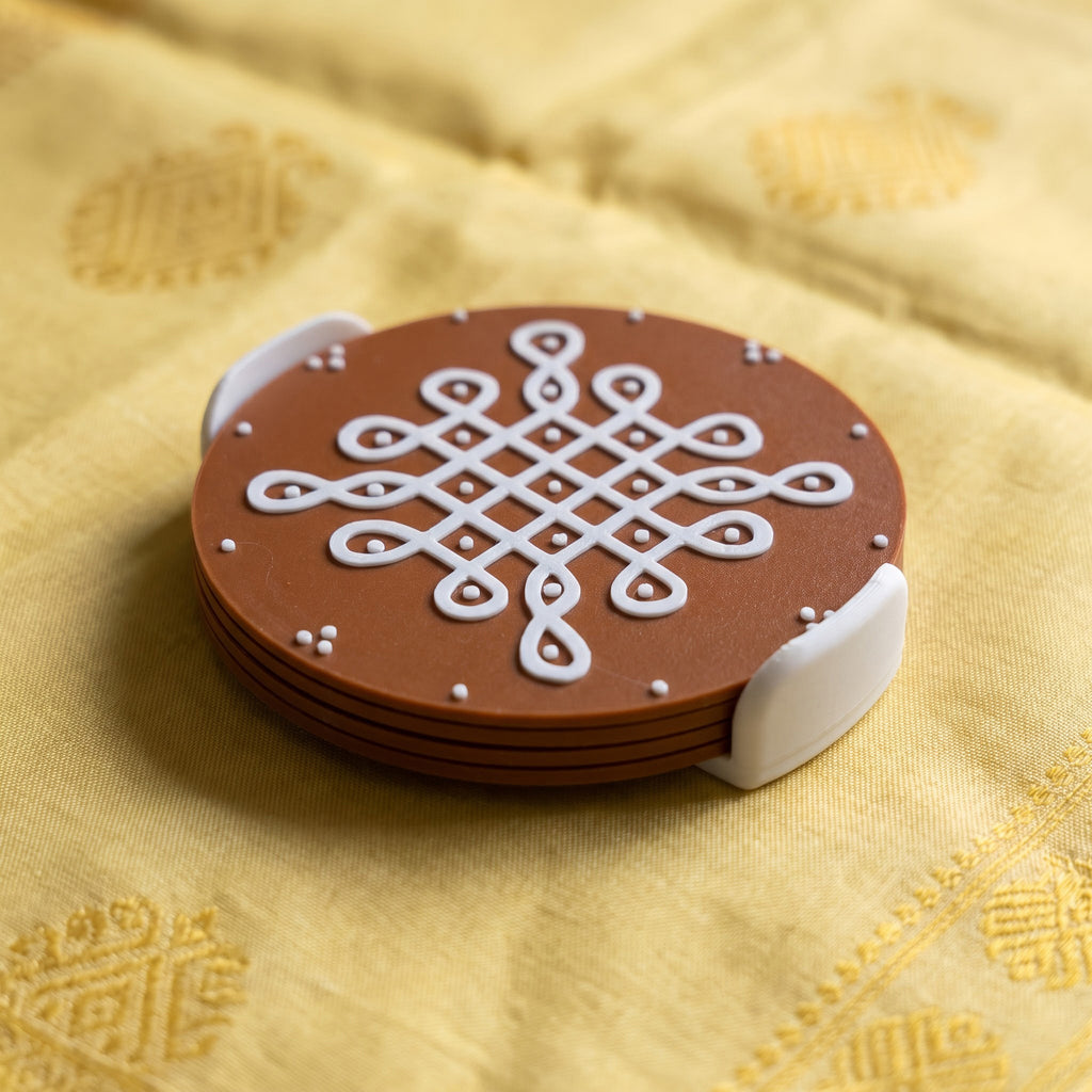 Kolam Coaster Set of 4