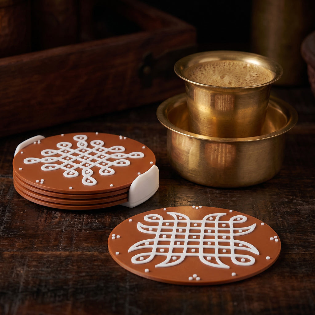 Kolam Coaster Set of 4
