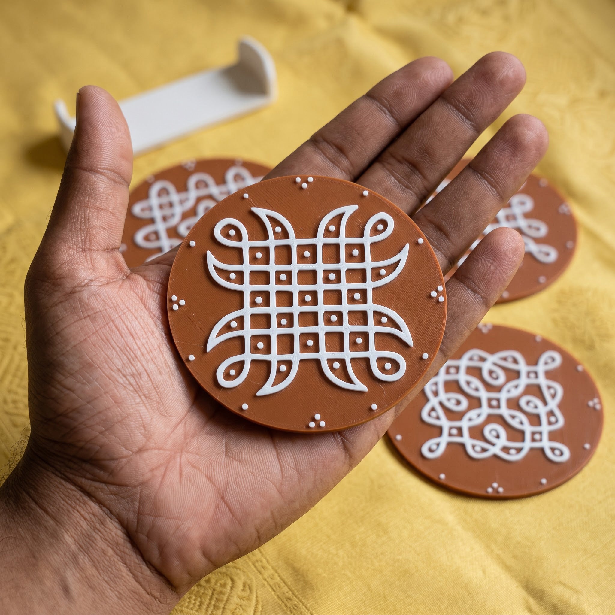 Kolam Coaster Set of 4