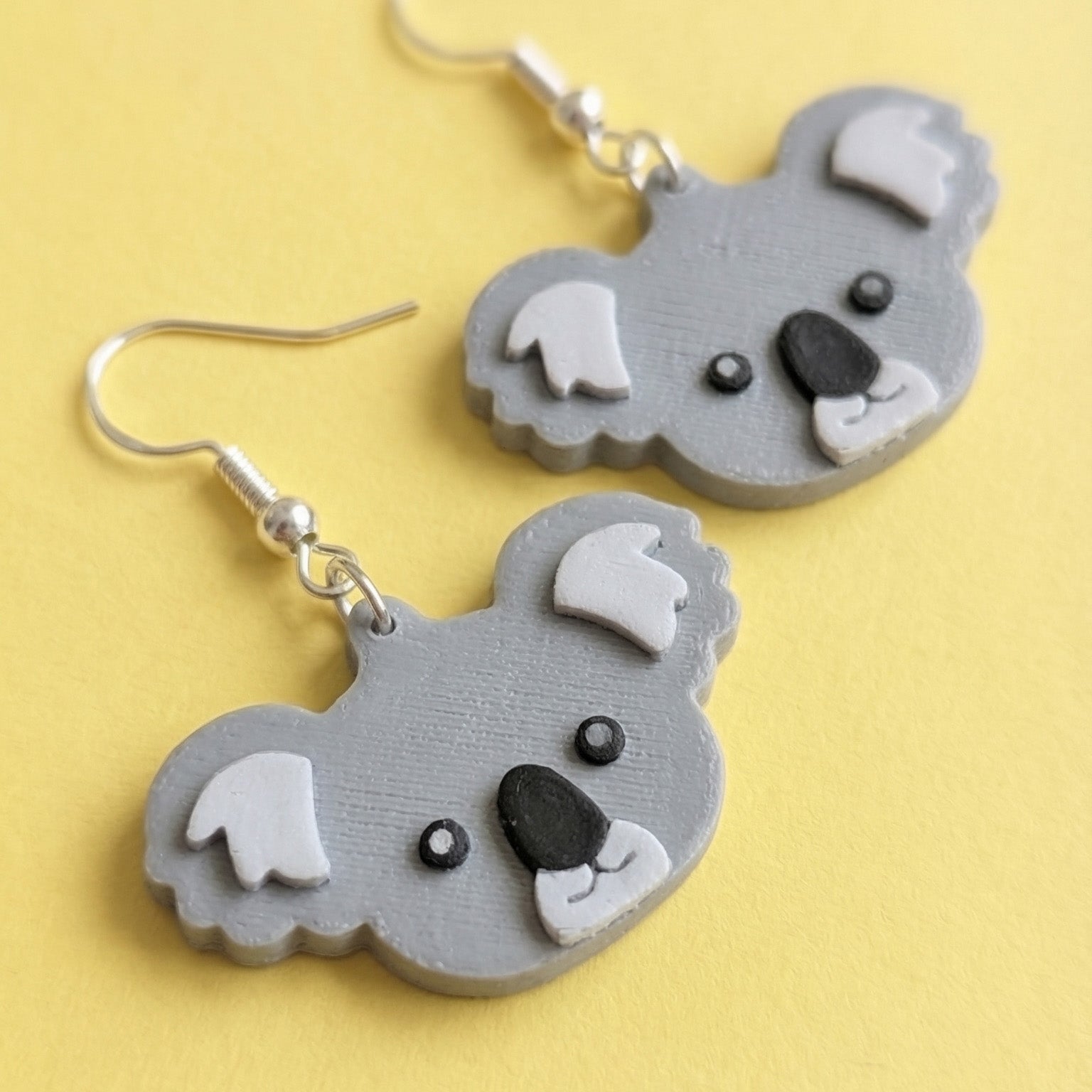 Lazy Koala Earrings