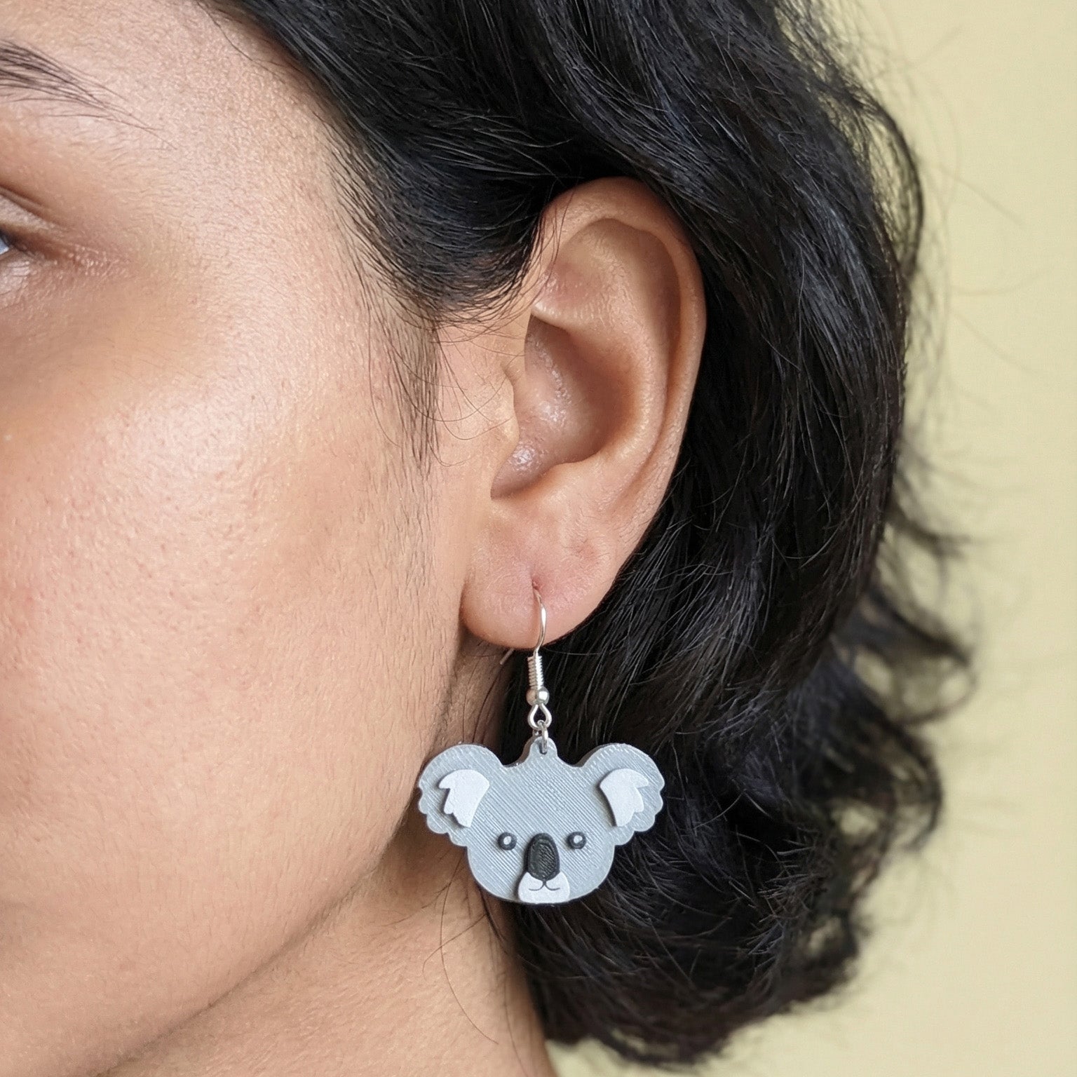 Lazy Koala Earrings