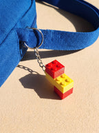 Lego Block Keychain