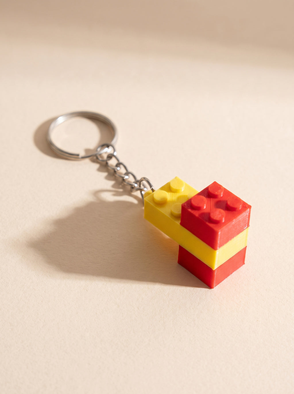 Lego Block Keychain