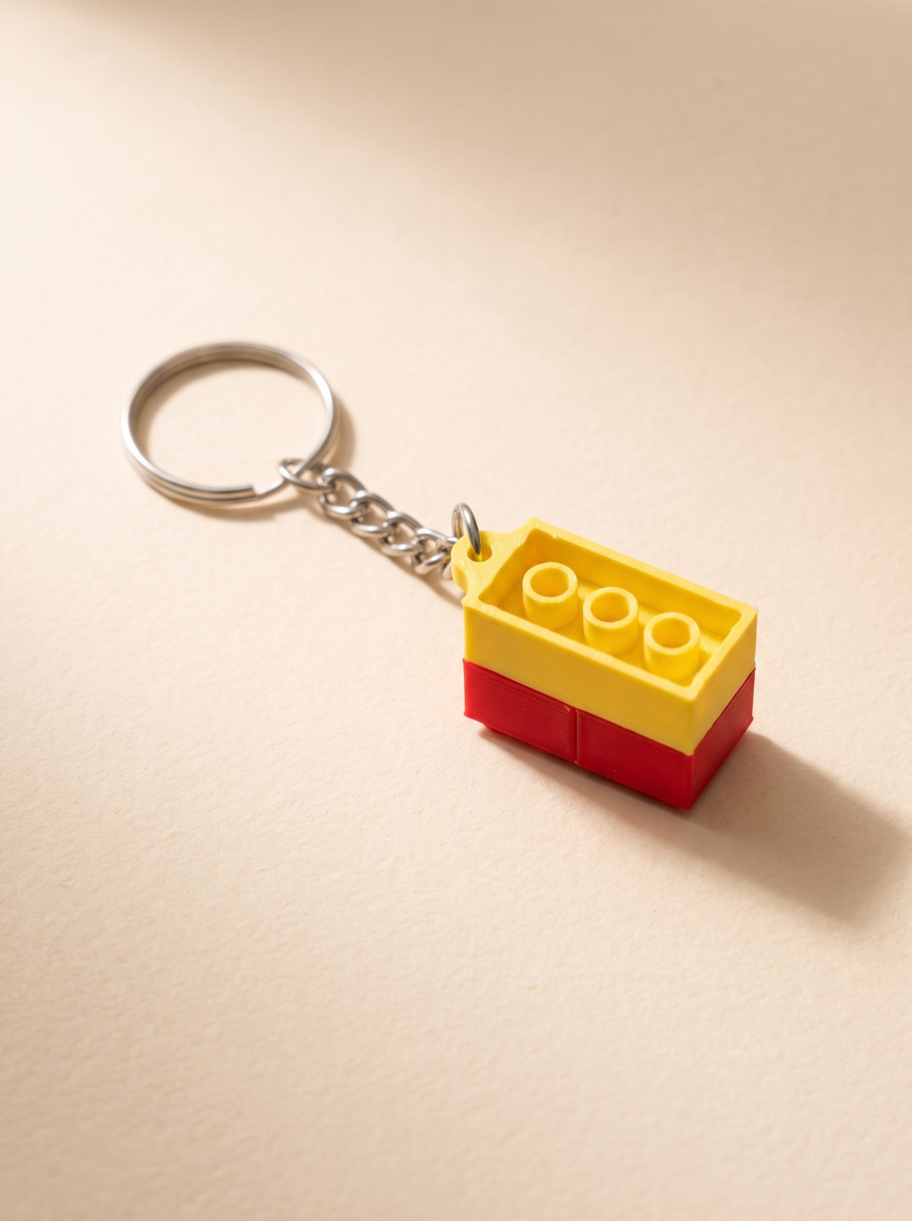Lego Block Keychain