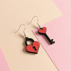 Lock & Key Earrings