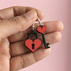 Lock & Key Earrings