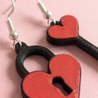 Lock & Key Earrings