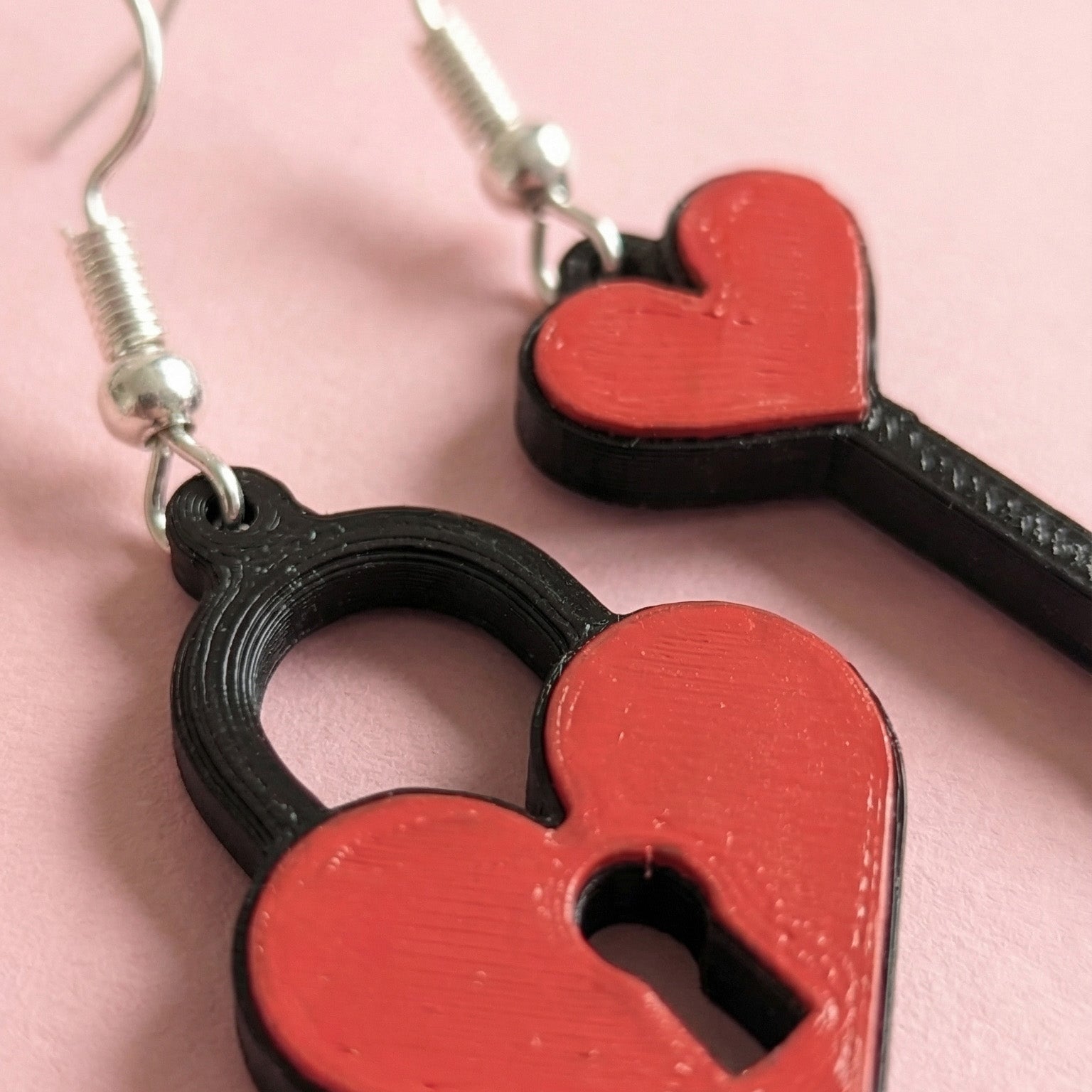 Lock & Key Earrings