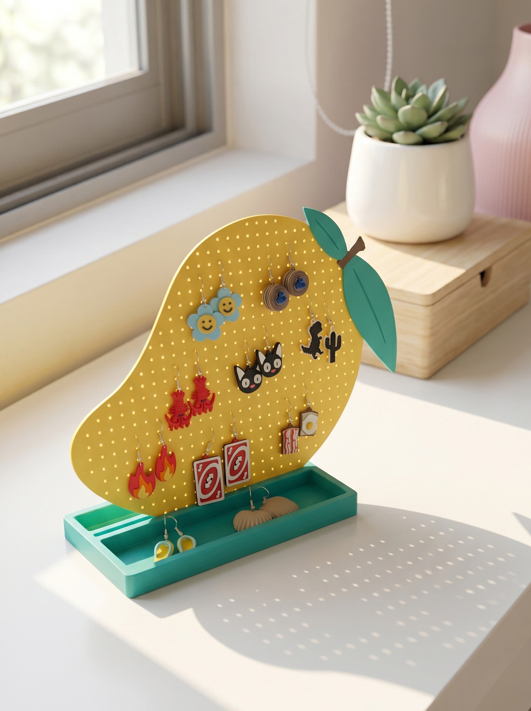 Mango Earring Stand
