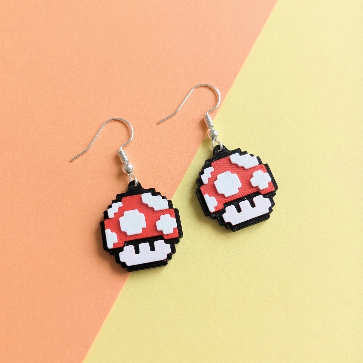 Mario Mushroom Earrings
