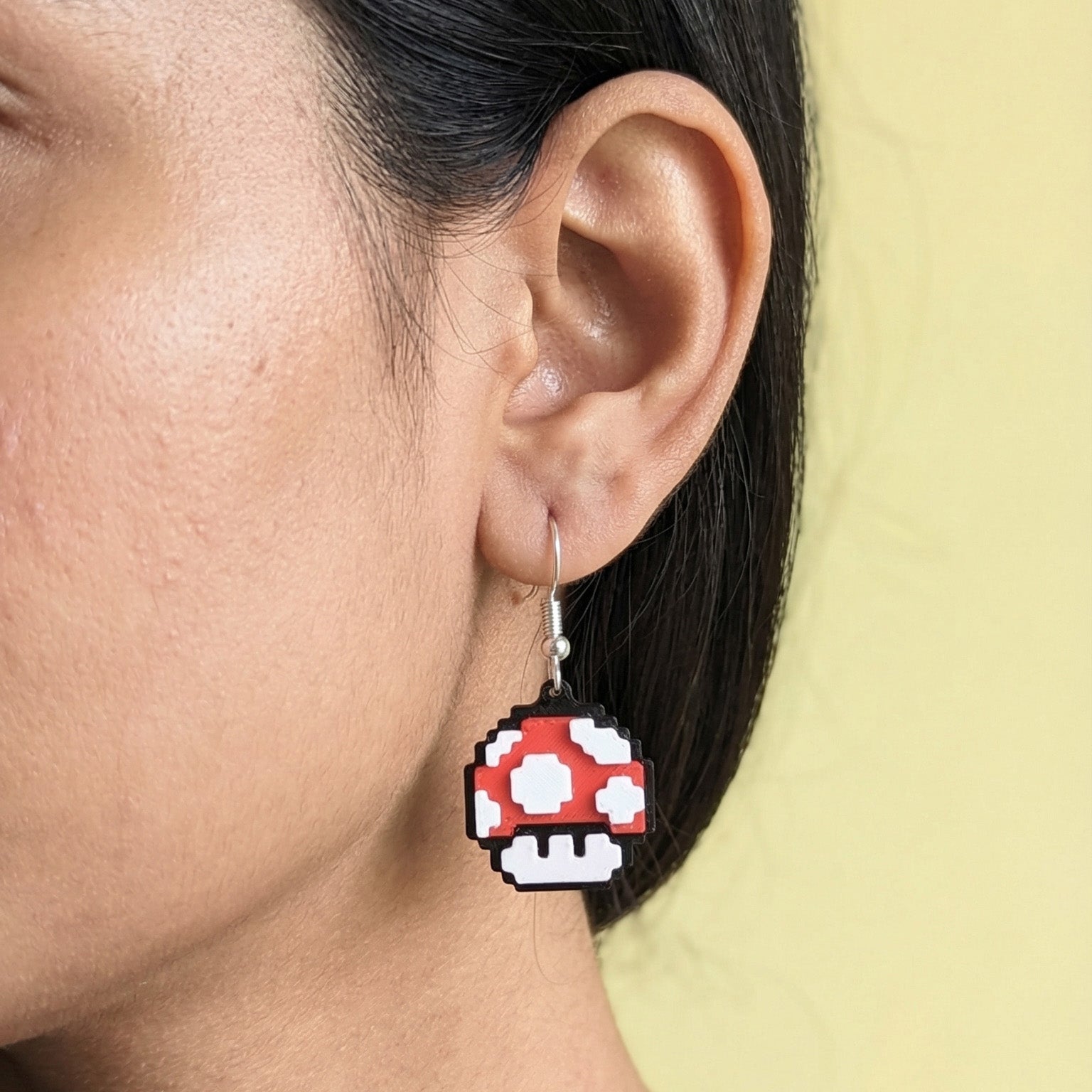 Mario Mushroom Earrings
