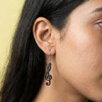 Melody Note Earrings