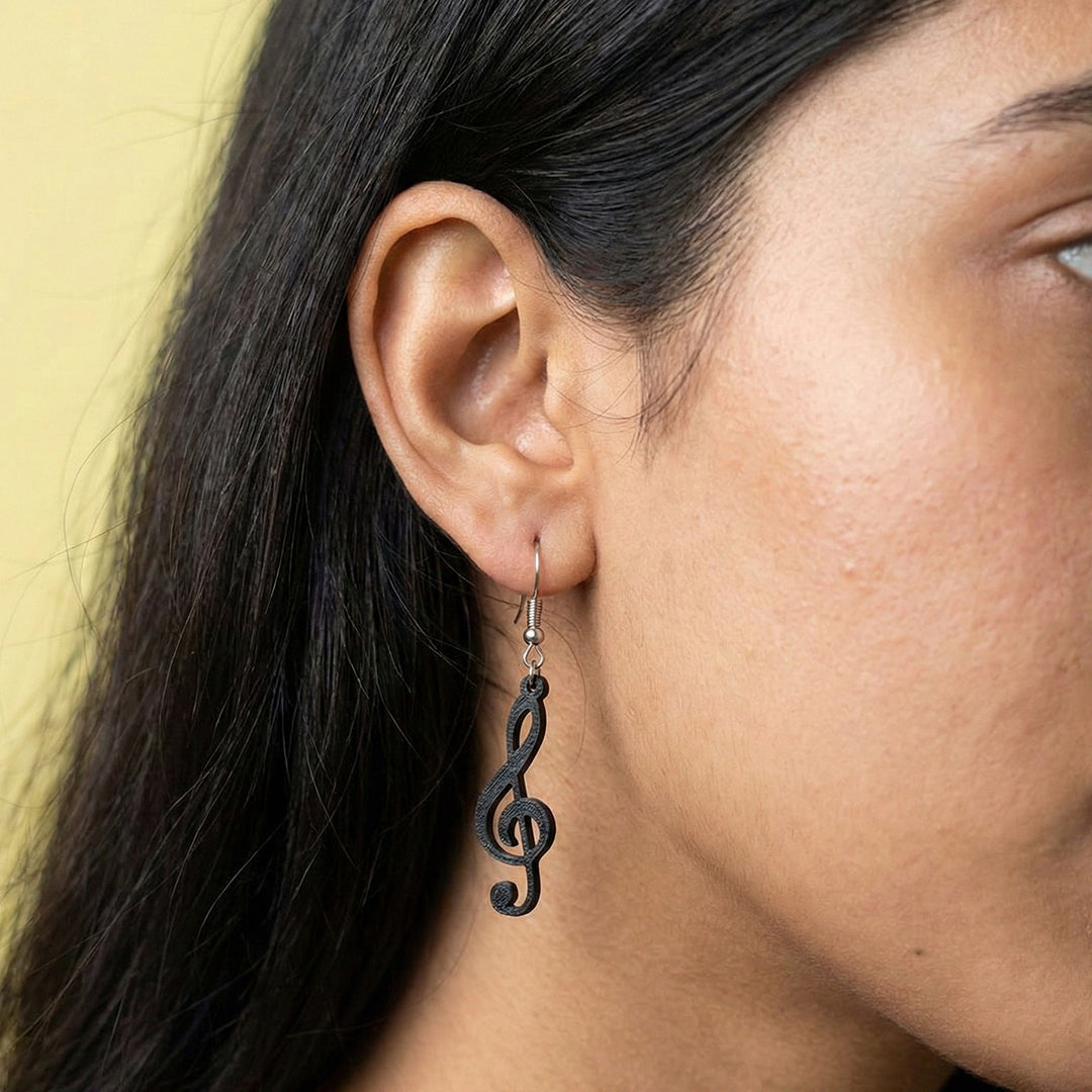 Melody Note Earrings