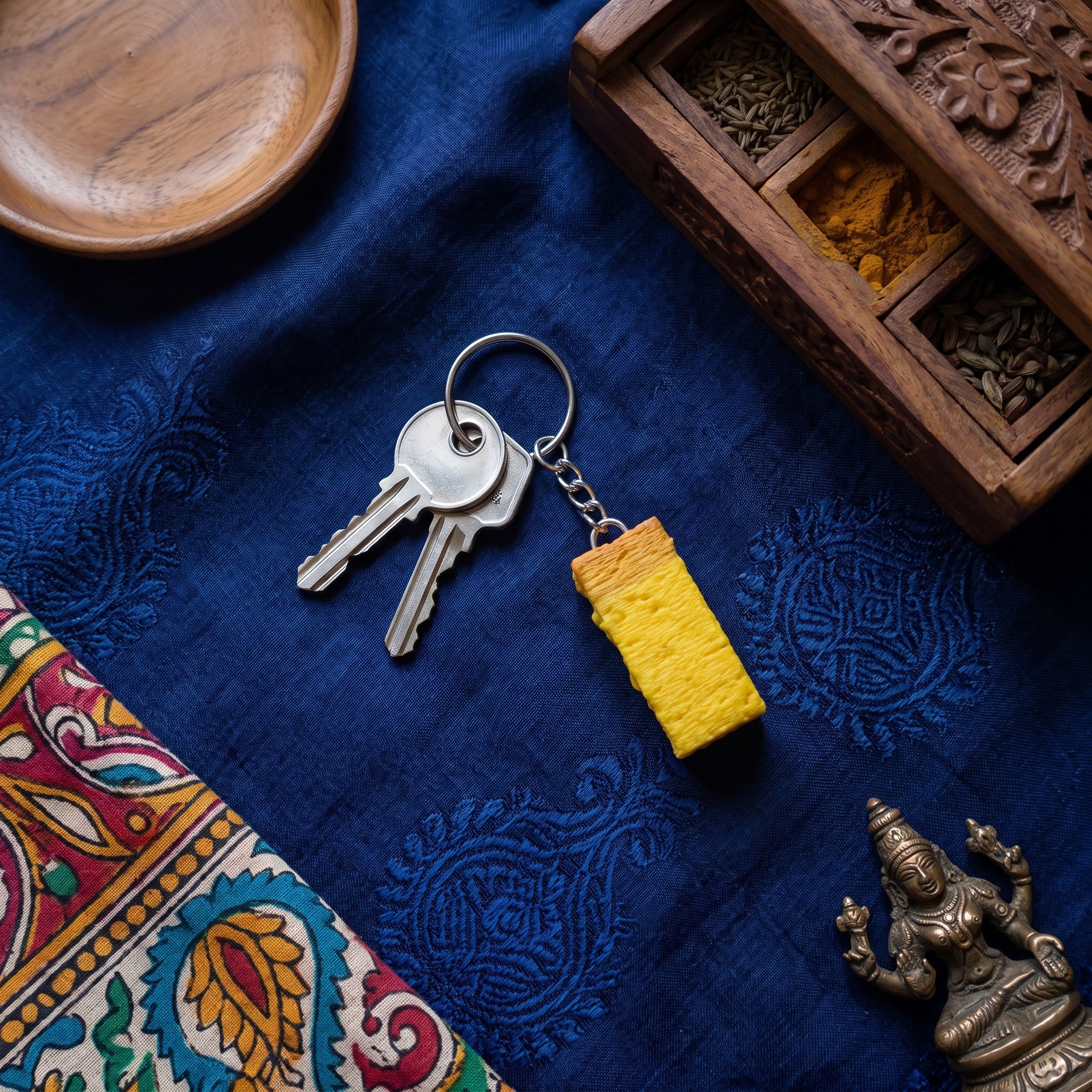 Mysore Pak Keychain