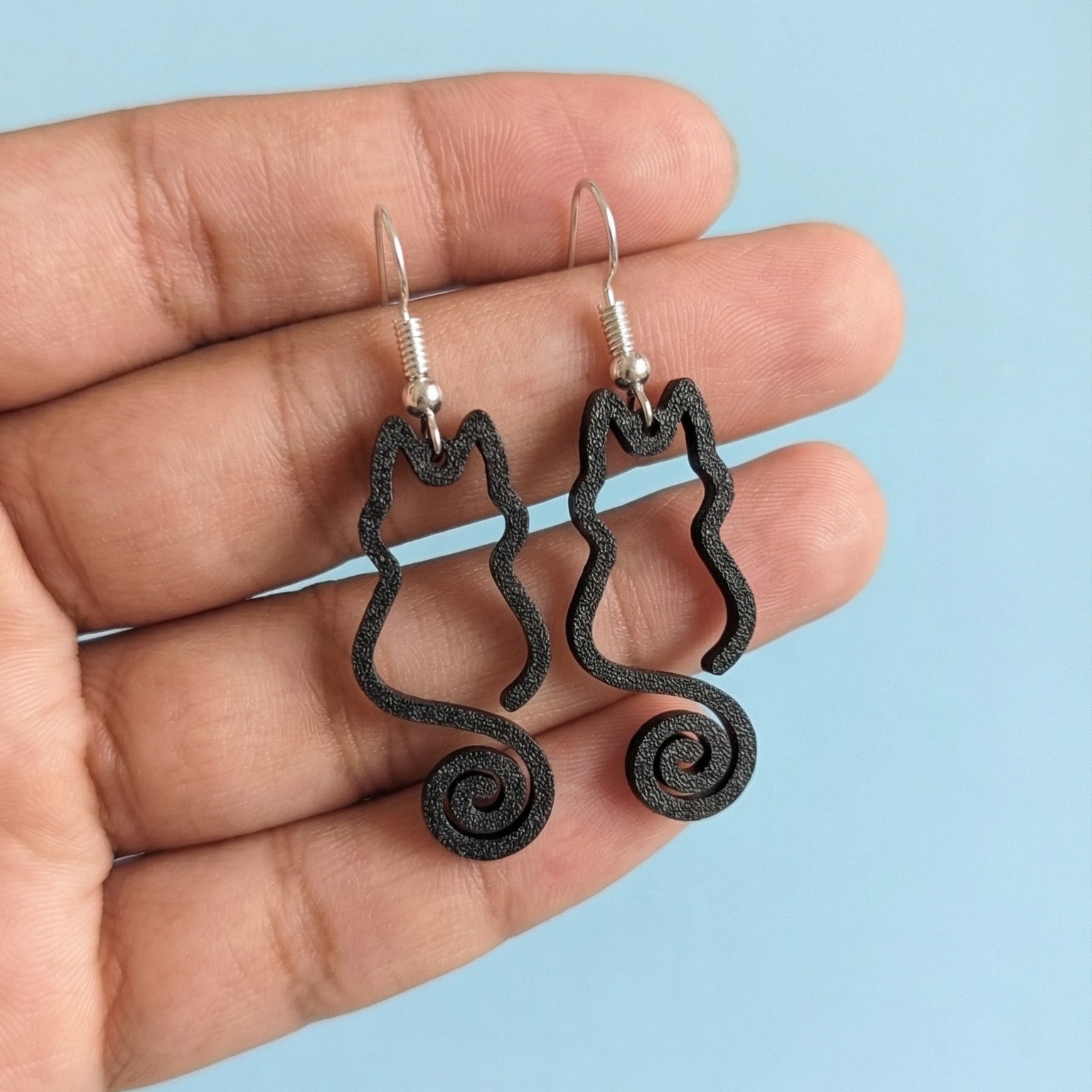 Naked Cat Earrings