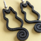 Naked Cat Earrings