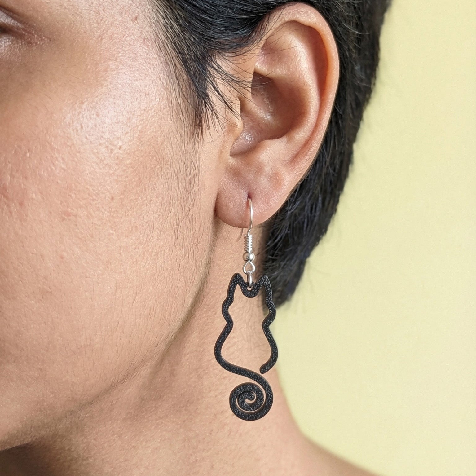Naked Cat Earrings