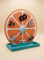 Orange Earring Stand