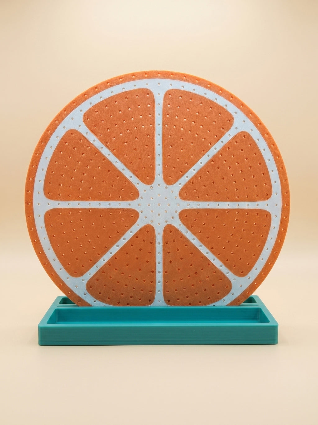 Orange Earring Stand