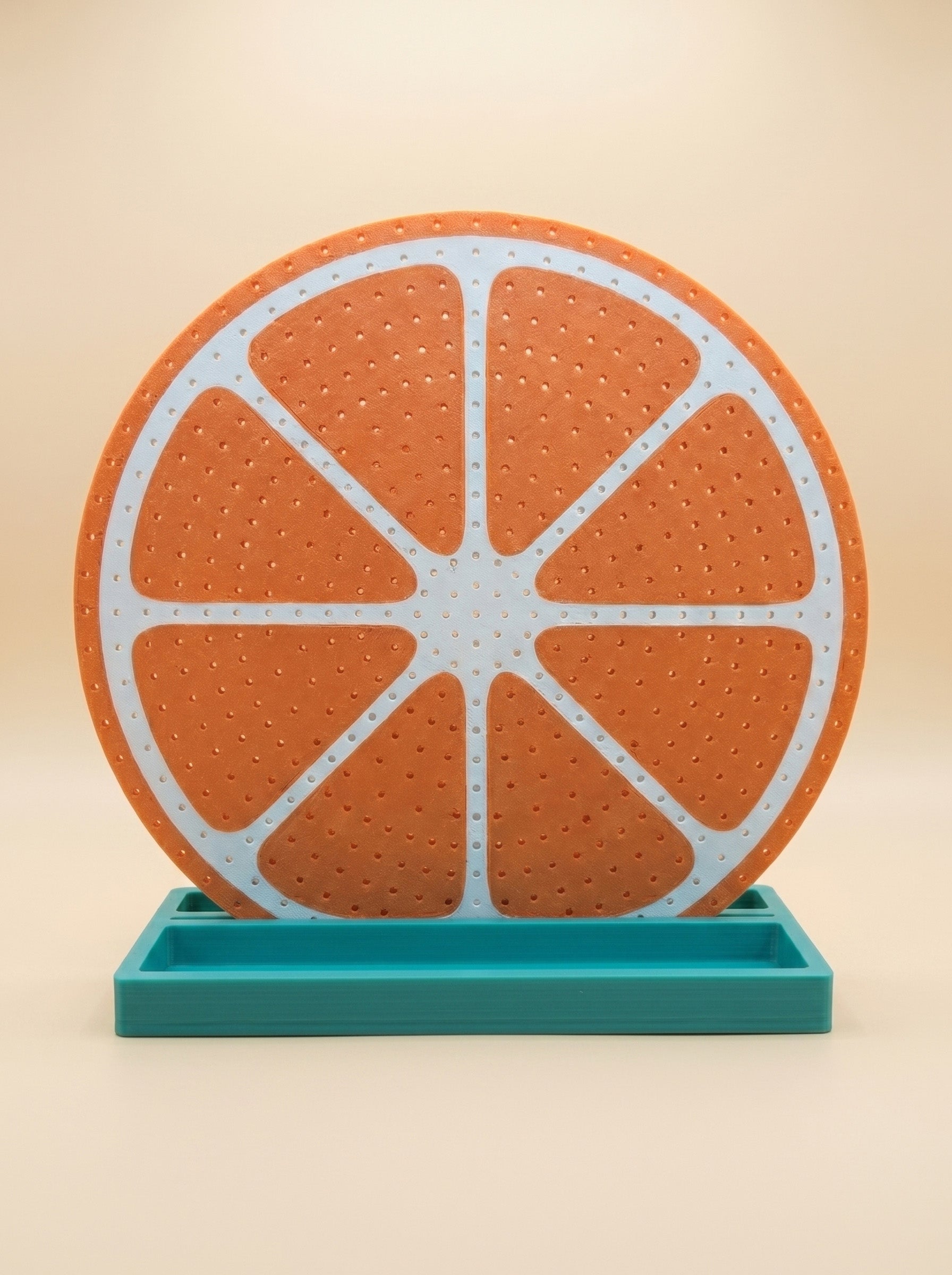 Orange Earring Stand