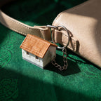 Oodu Veedu Keychain (Traditional Tiled House)