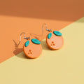 Orange Earrings