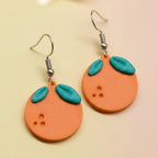Orange Earrings