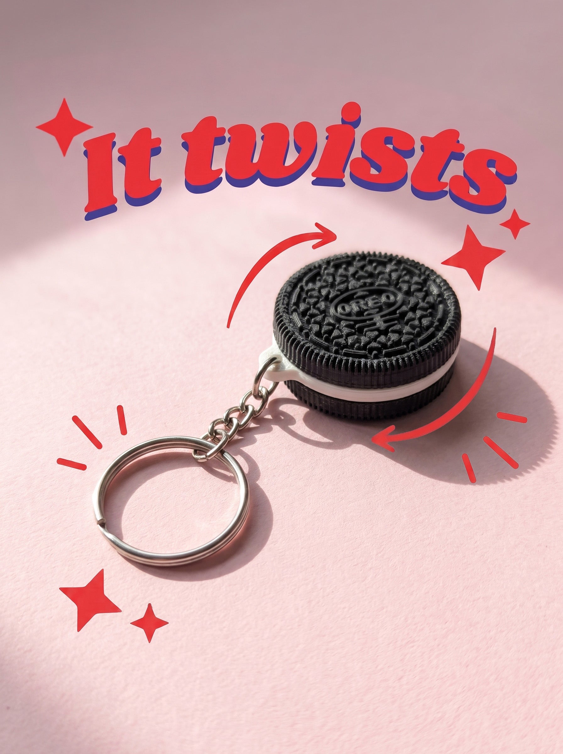Oreo Keychain
