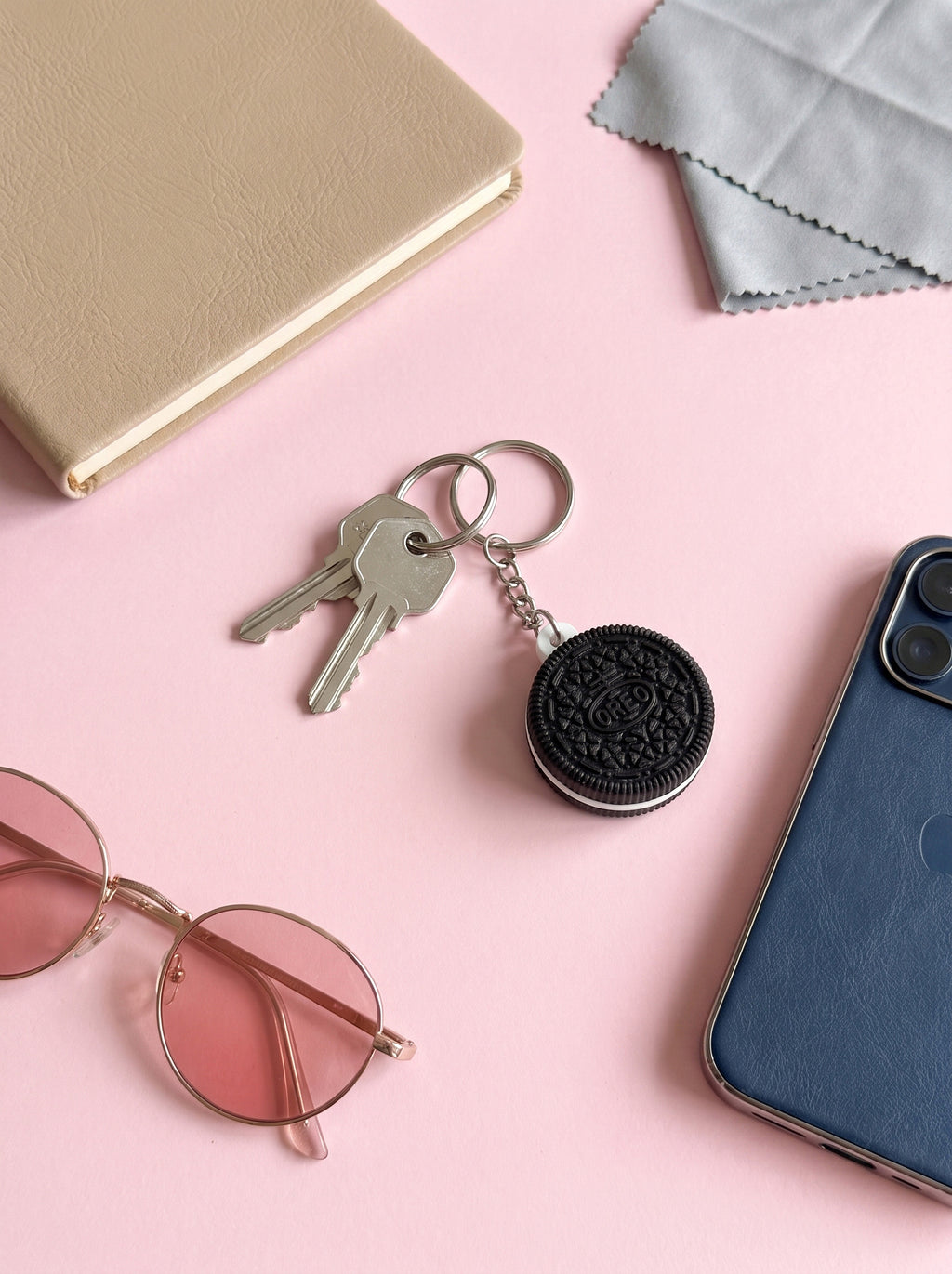 Oreo Keychain