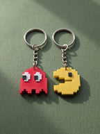 Pac Man Keychain